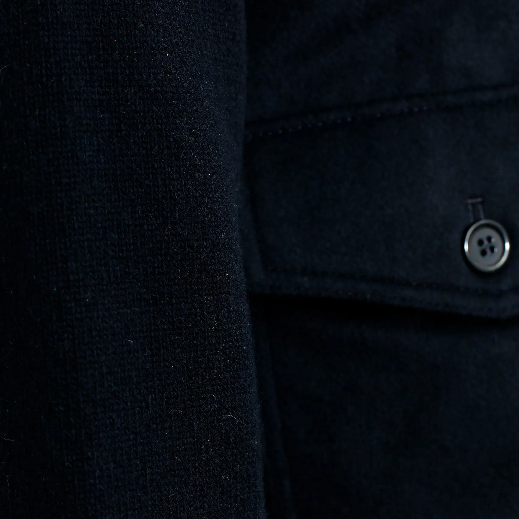 Cashmere Jacket with Rex Fur