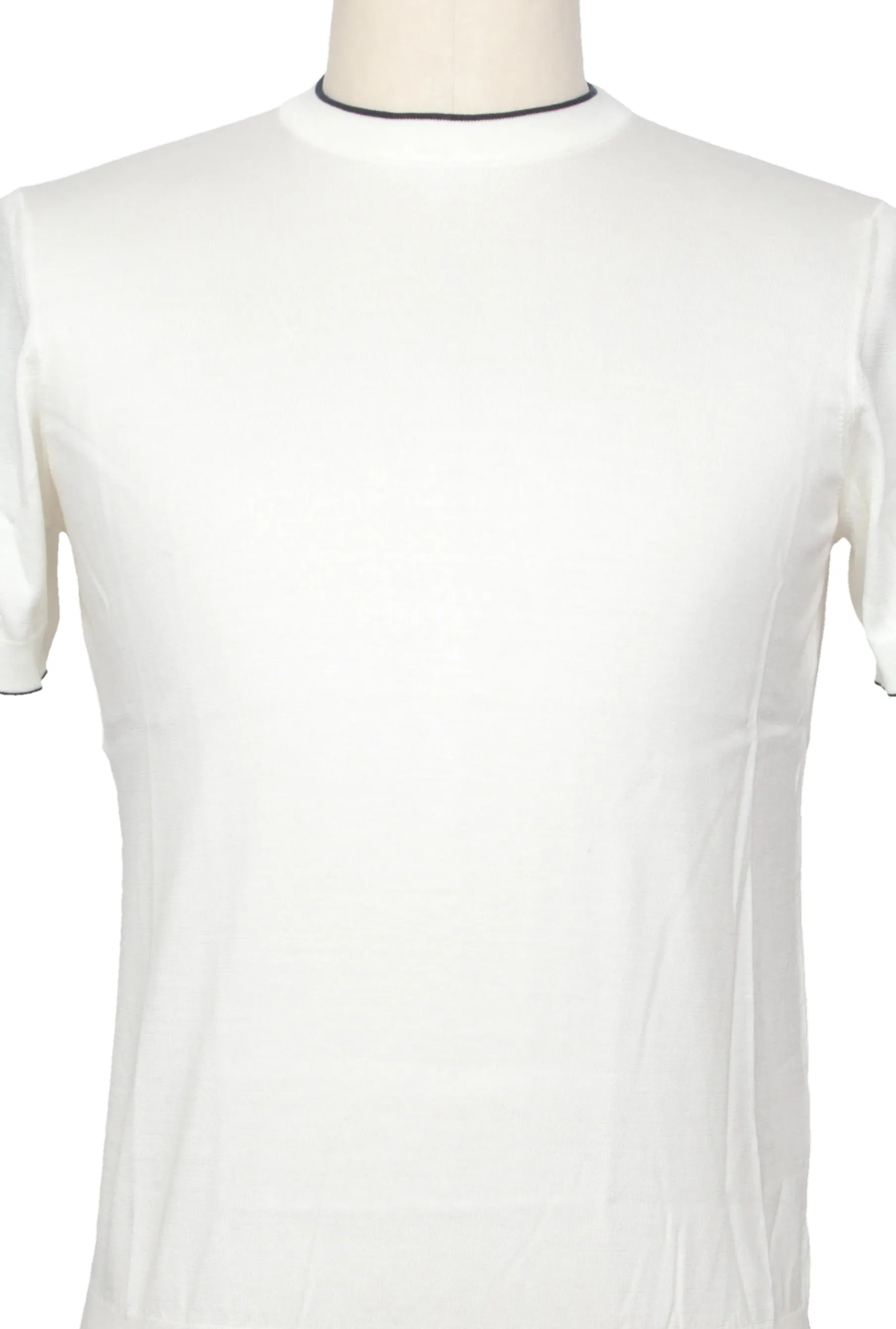 Cesare Attolini White Crewneck Sweater