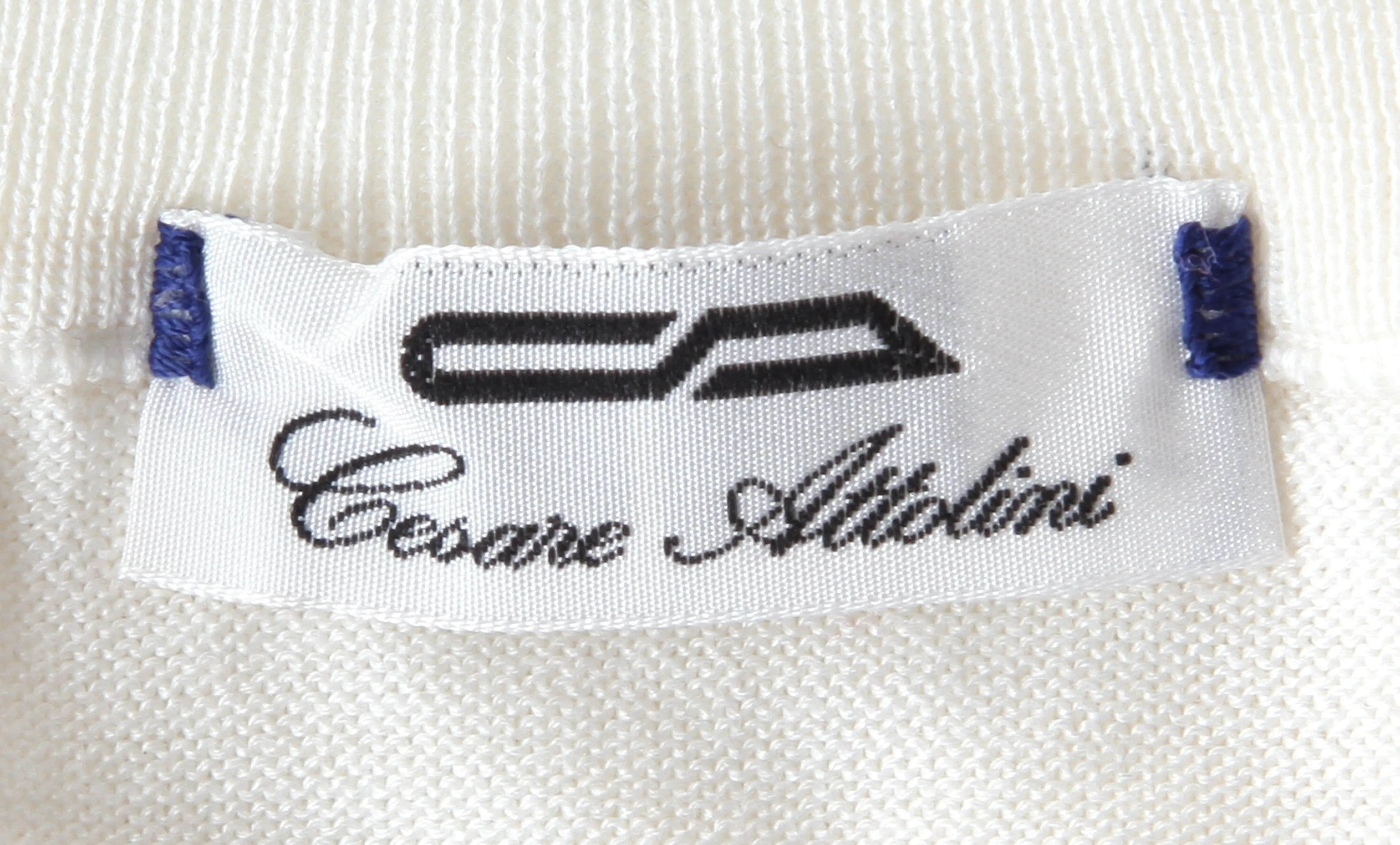 Cesare Attolini White Crewneck Sweater