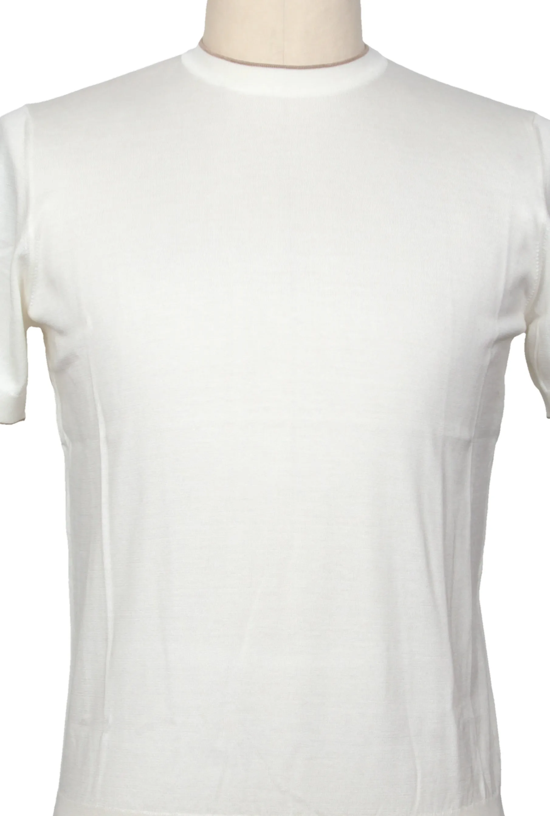 Cesare Attolini White Crewneck Sweater