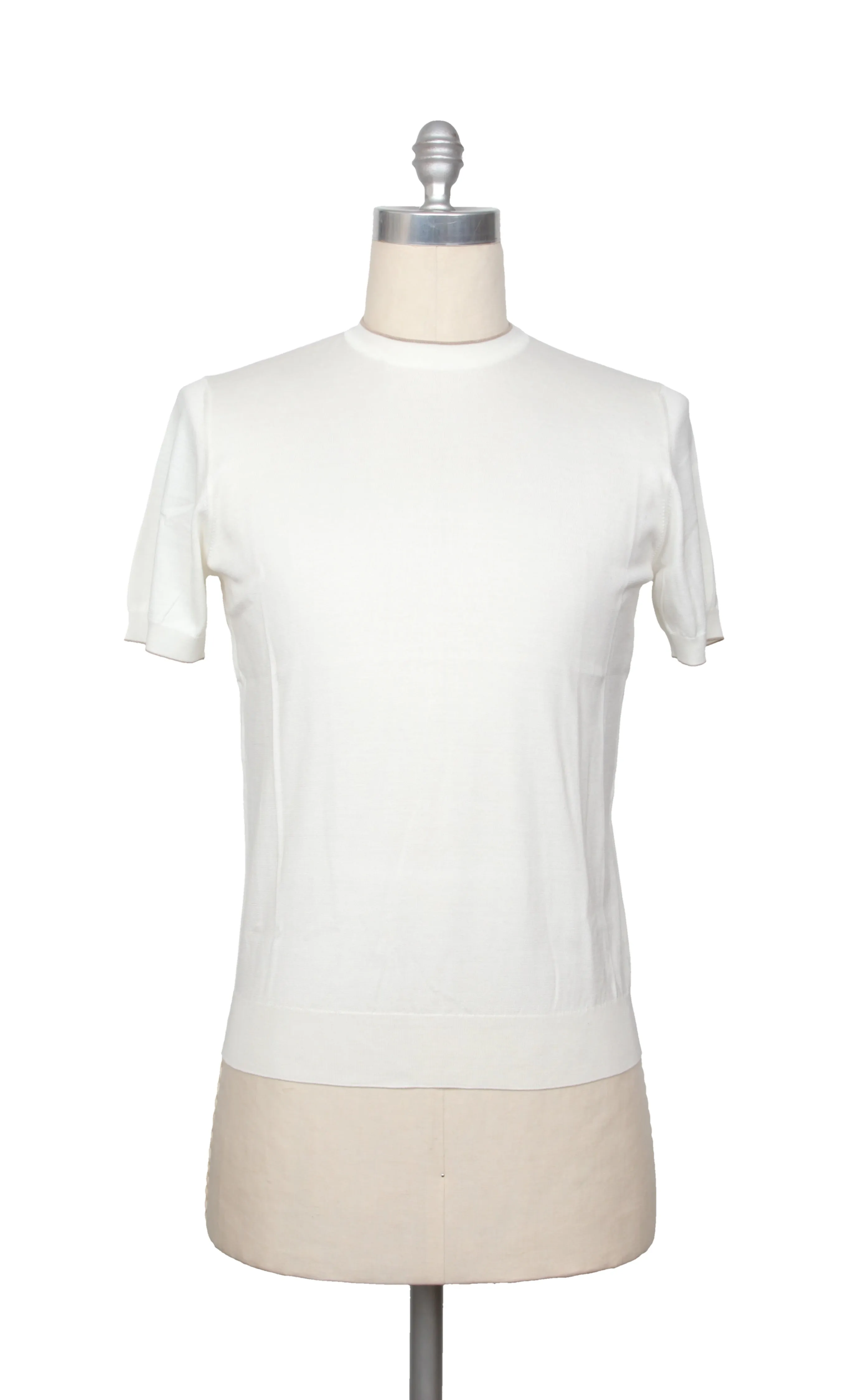 Cesare Attolini White Crewneck Sweater
