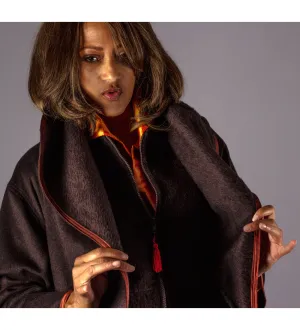 *Chocolate Cashmere and Alpaca Coat