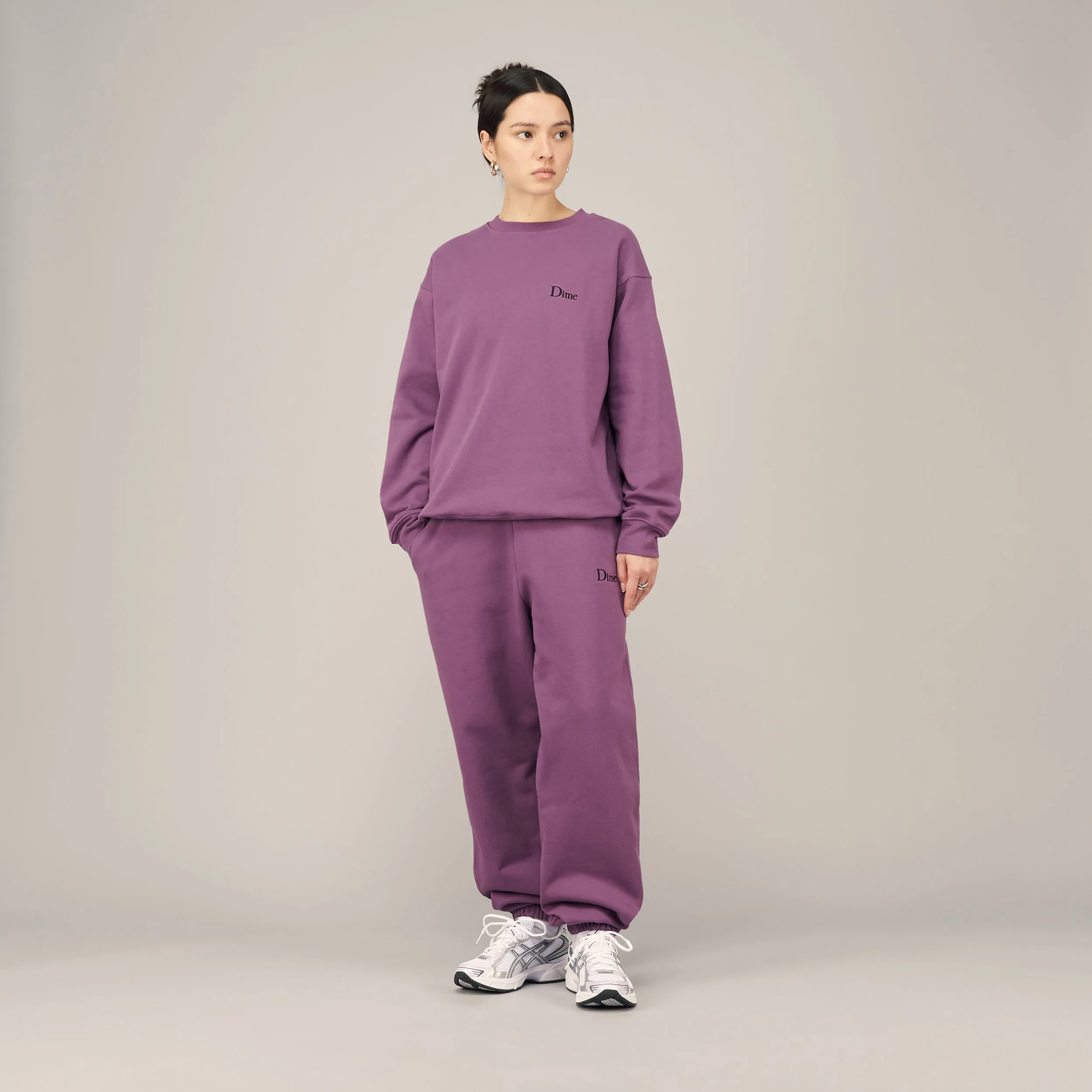 Classic Small Logo Crewneck VIOLET