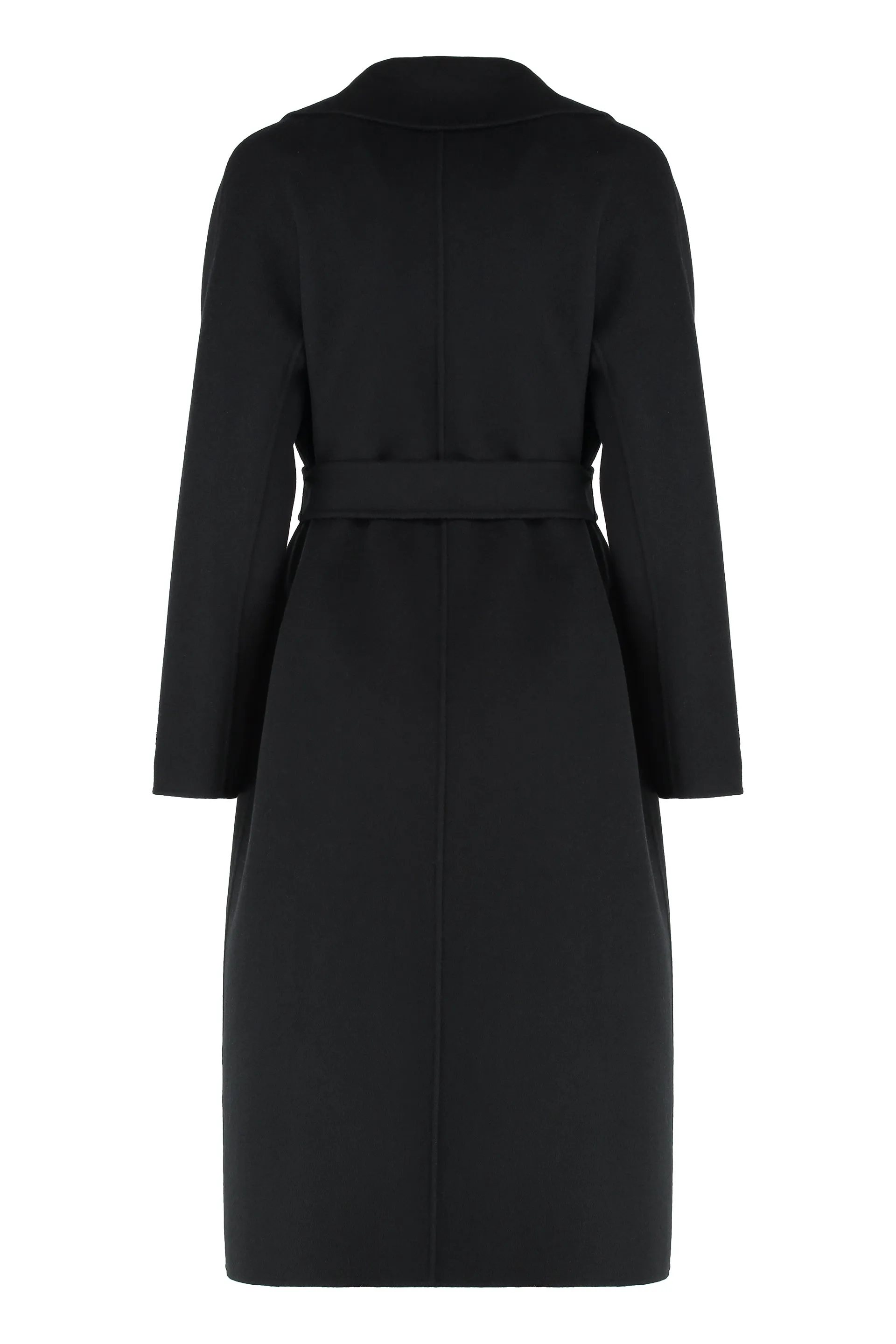 Cles single-breasted wool coat