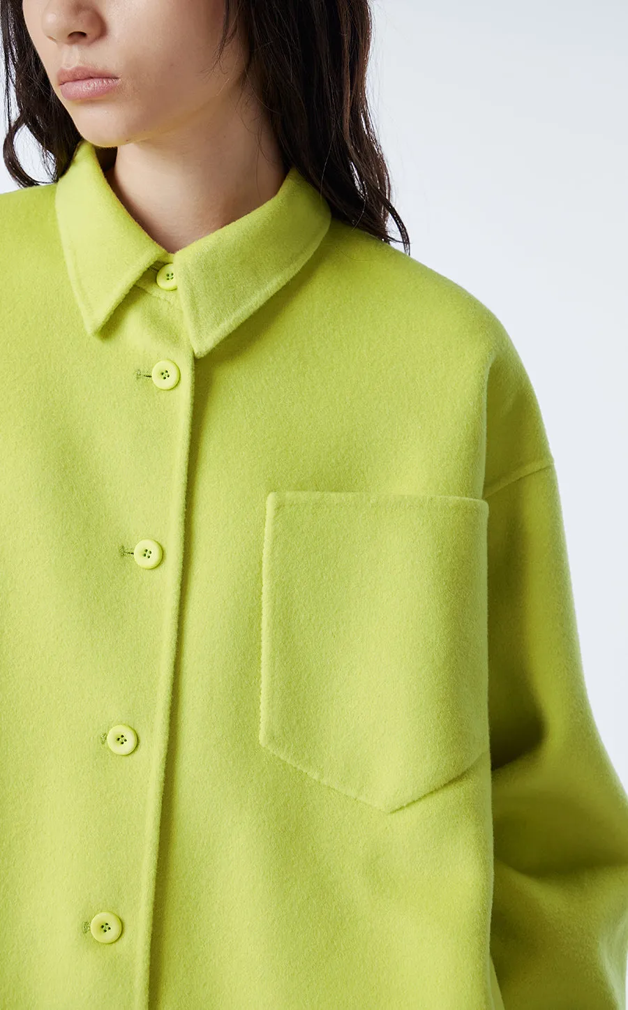 Coat / JNBY   Wool-blend Cashmere Cropped Jacket