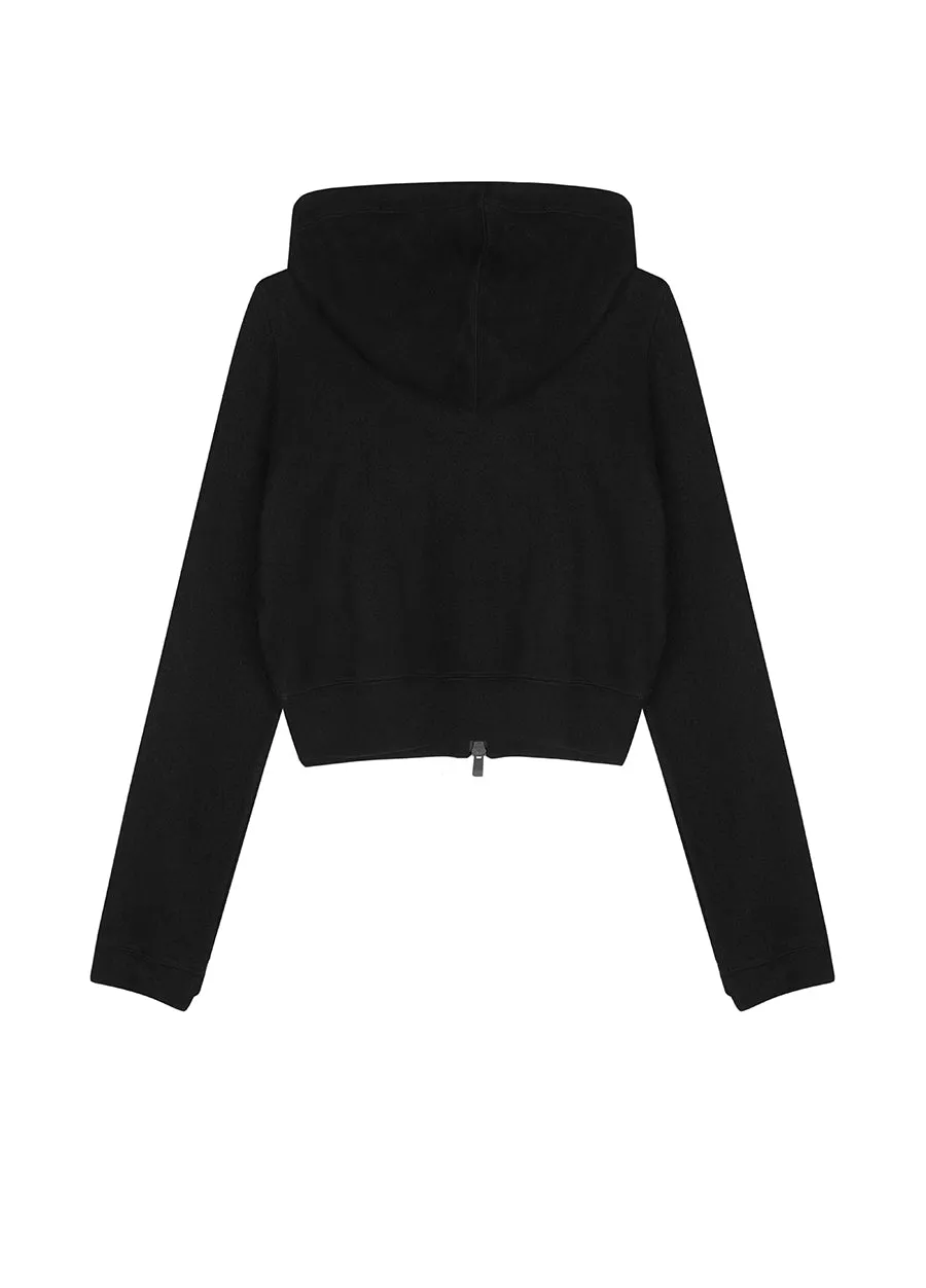 Coat / JNBY   Wool-blend Cashmere Hooded Jacket