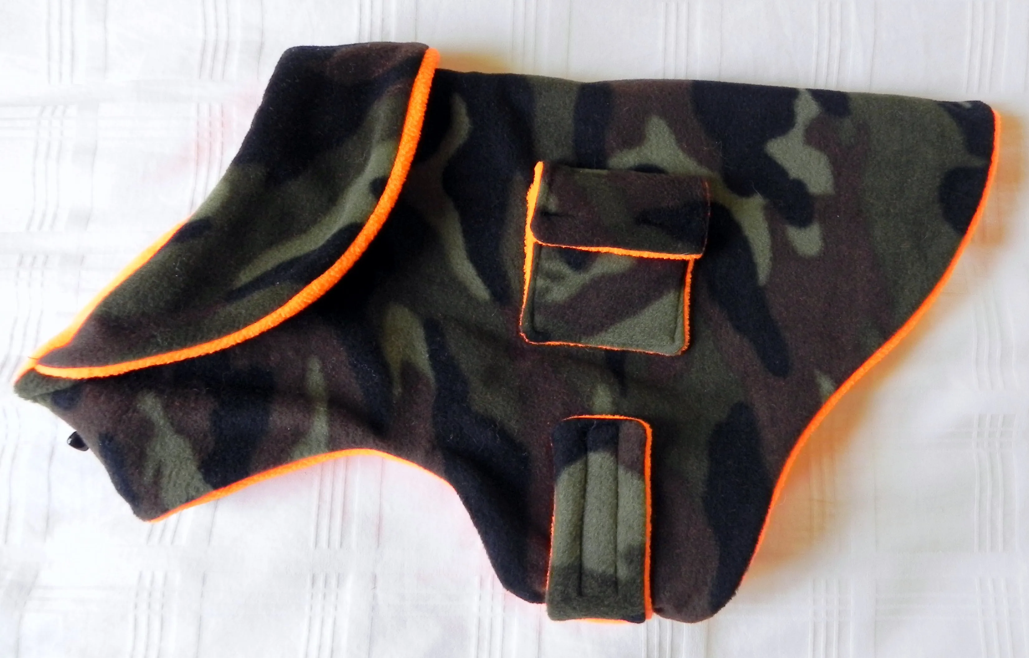 Cold Climate Coat: Cargo Camo fleece