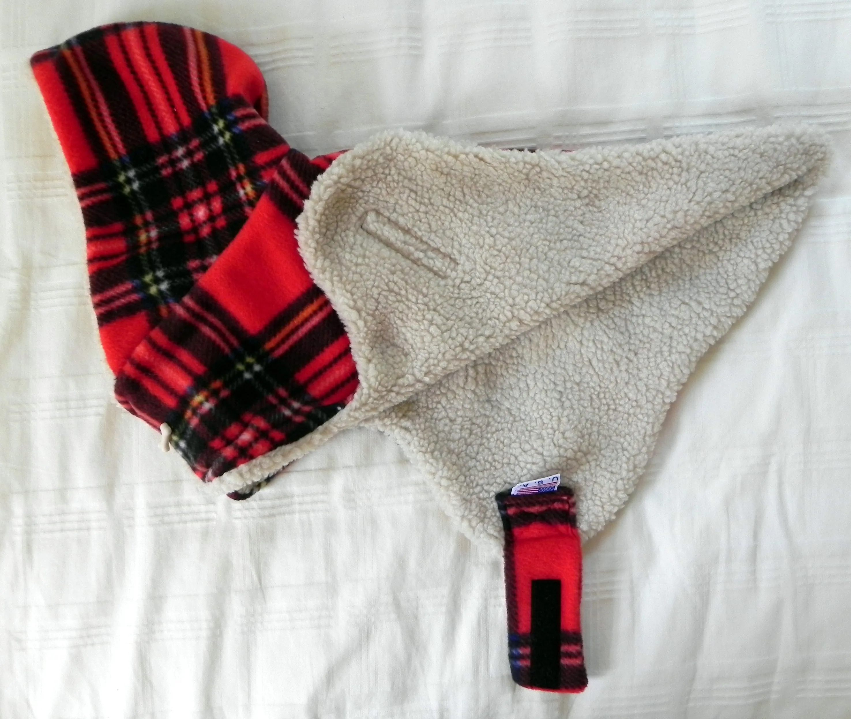 Cold Climate Hoodie: Stewart Plaid Winter Hoodie