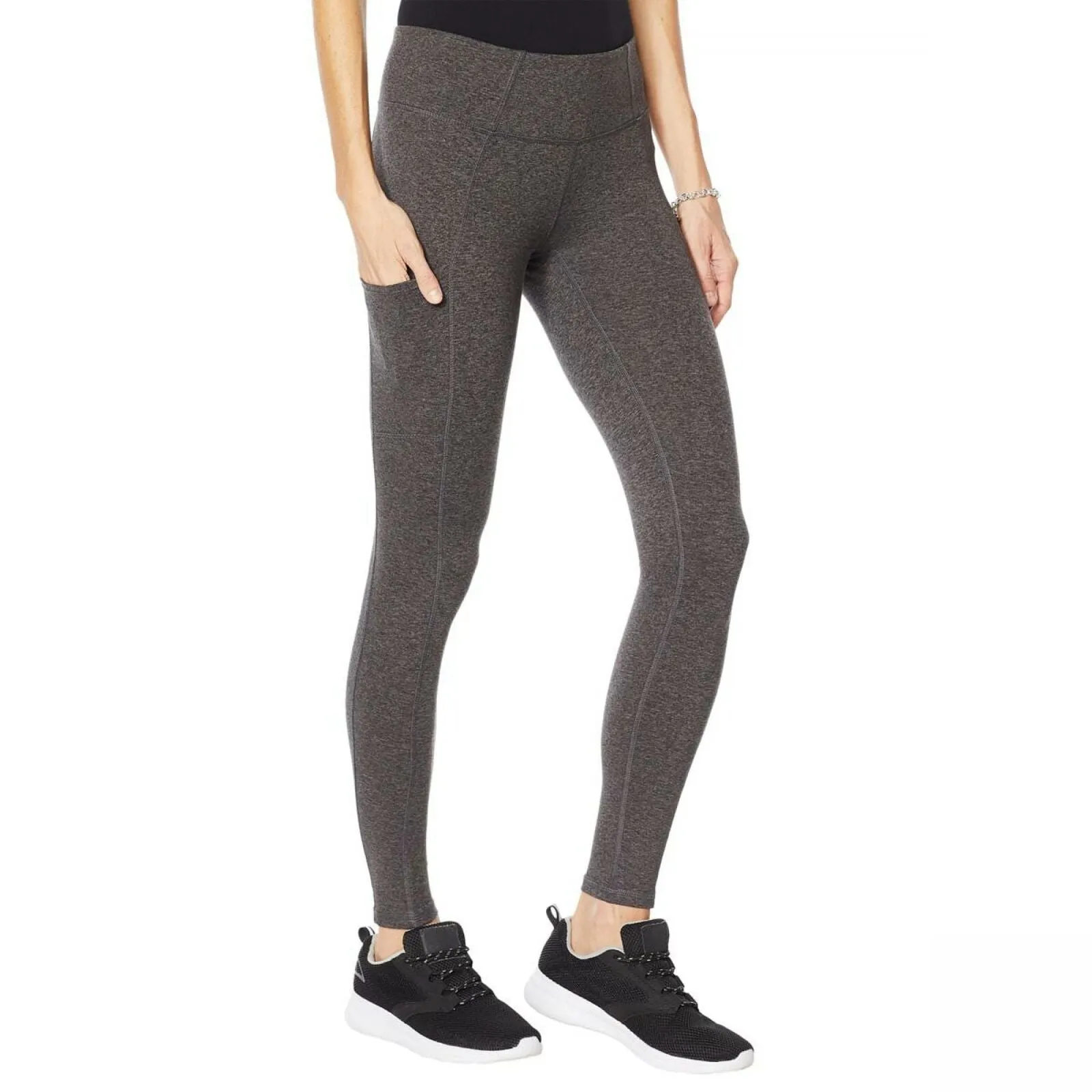 Copper Fit Women's Plus Size Travel Legging With Pockets