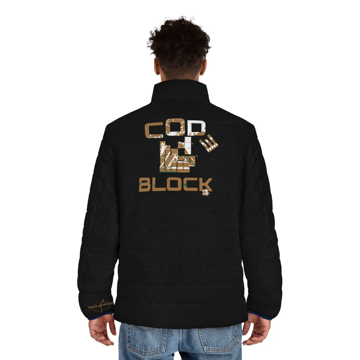 Copy of Men's Puffer Jacket (AOP)