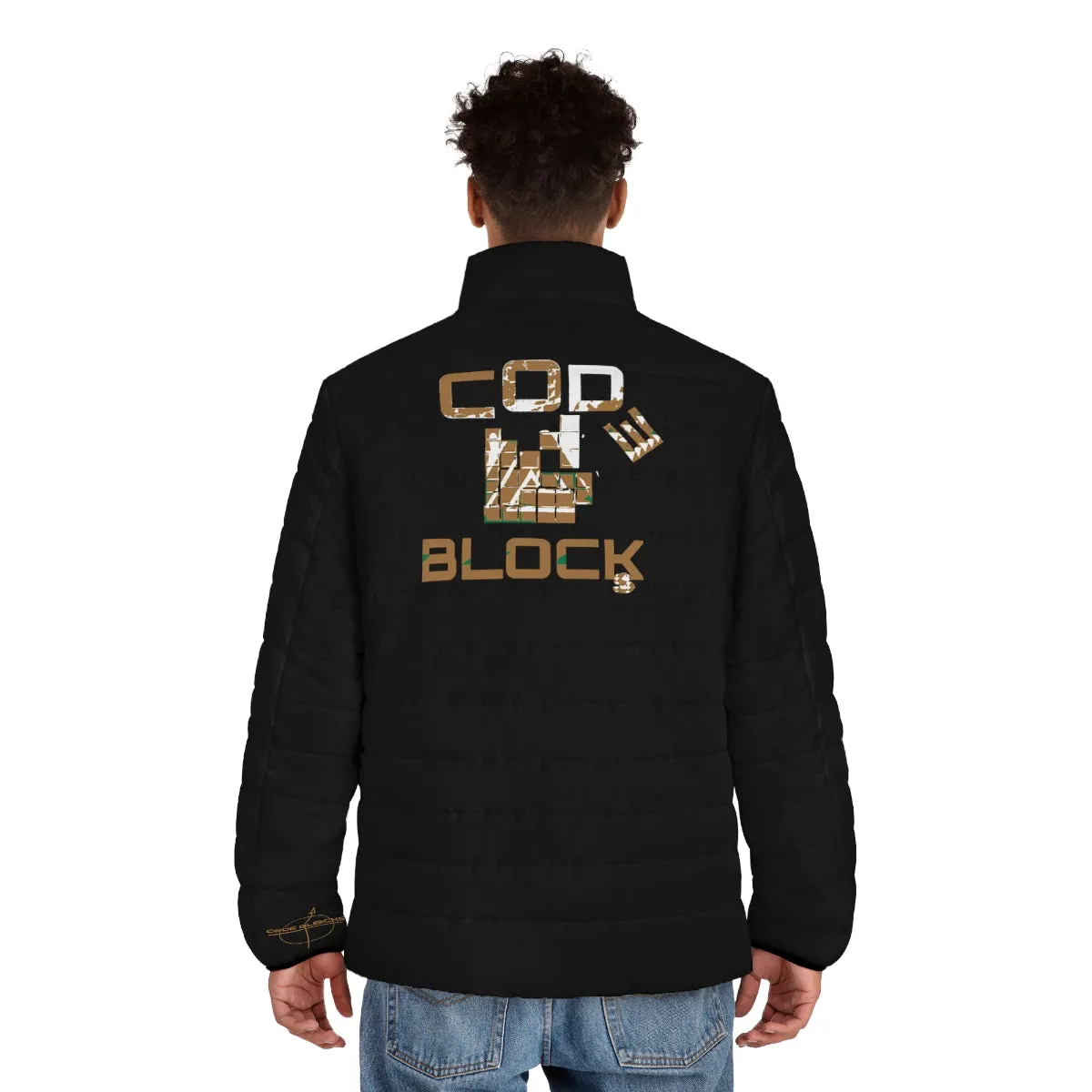 Copy of Men's Puffer Jacket (AOP)