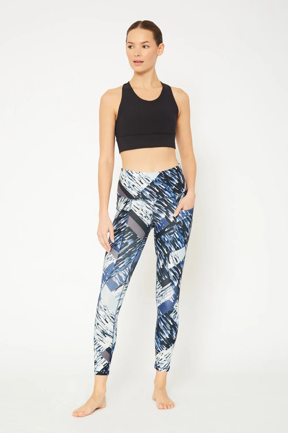 Cover Girl label mid rise leggings