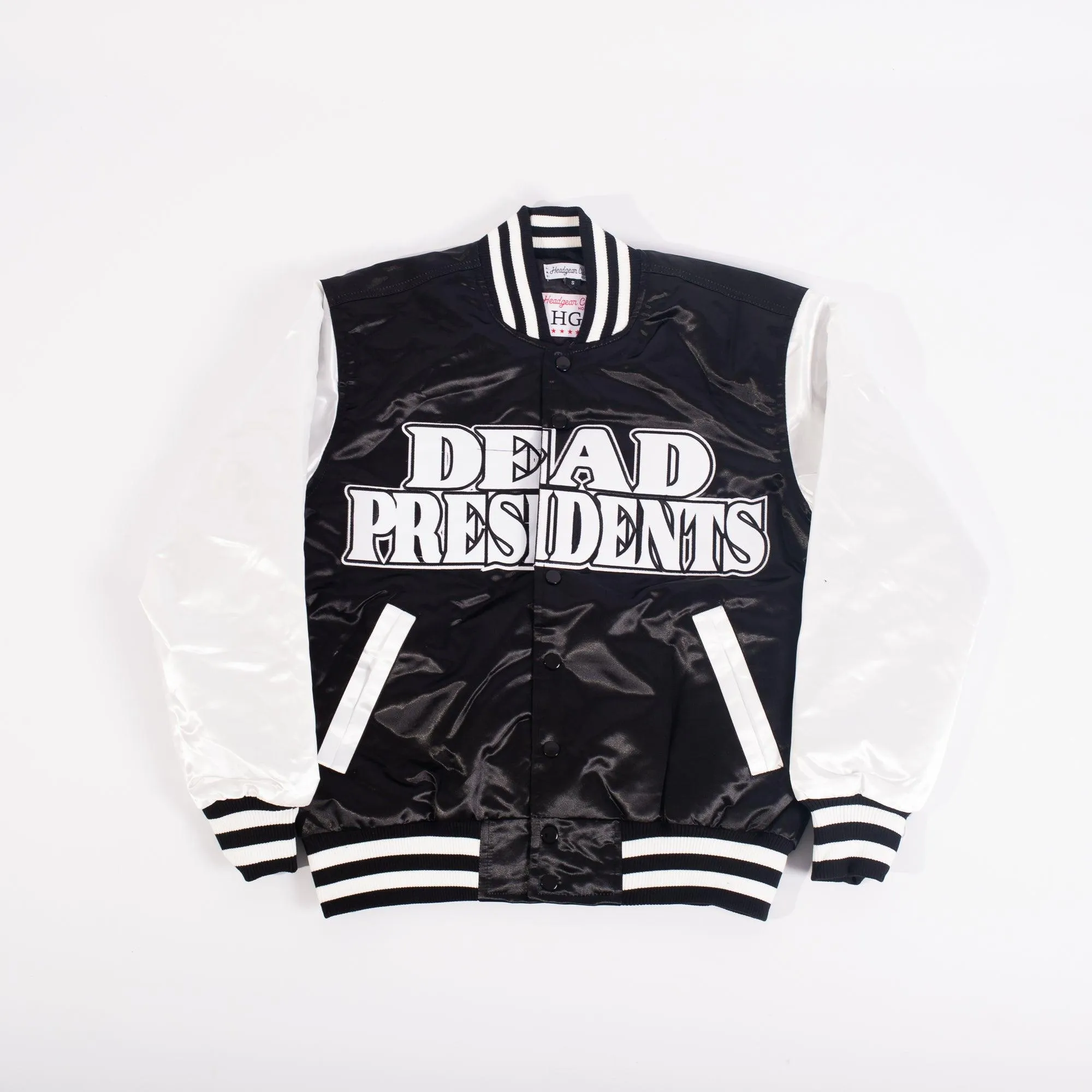 DEAD PRESIDENTS SATIN JACKET BLACK