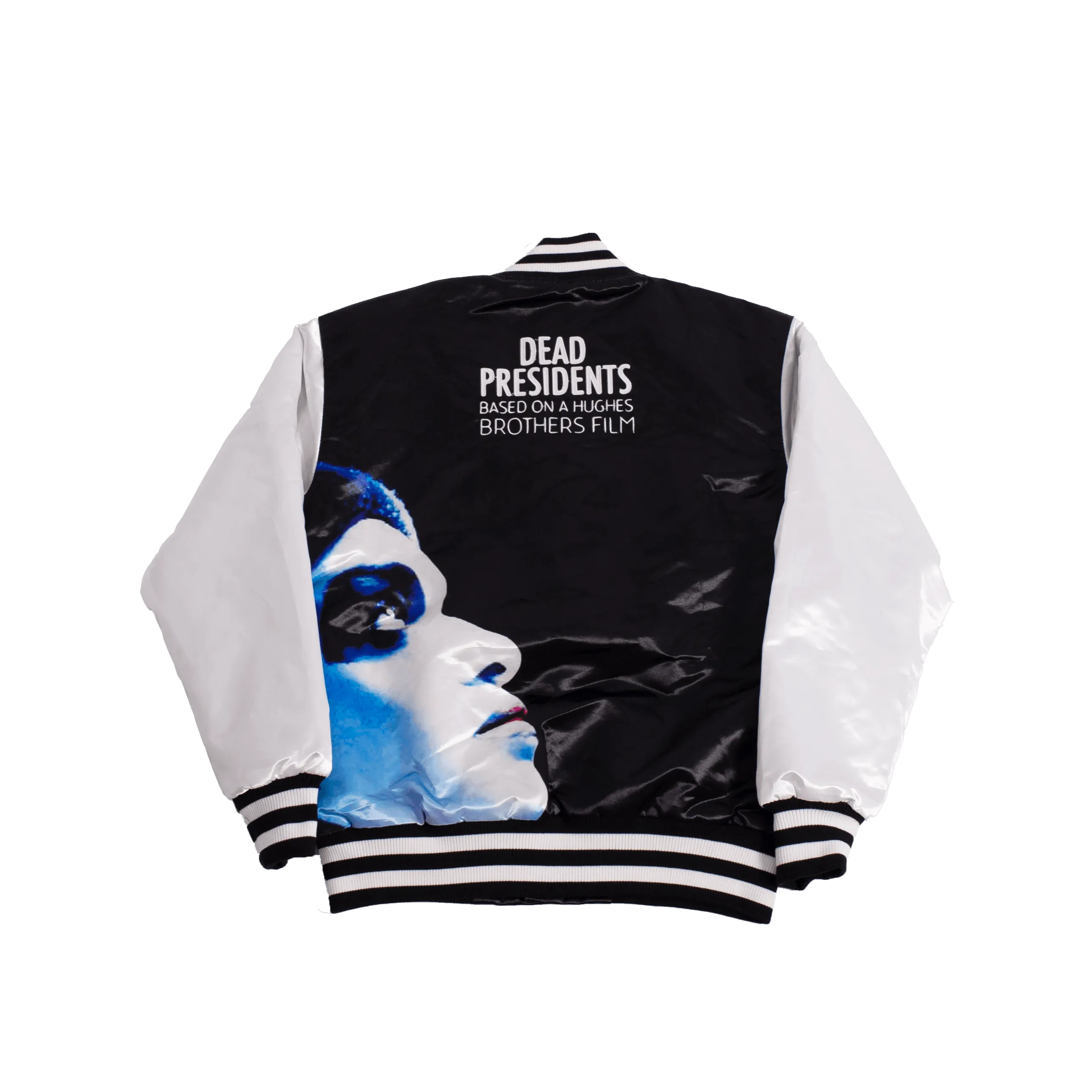 DEAD PRESIDENTS SATIN JACKET BLACK