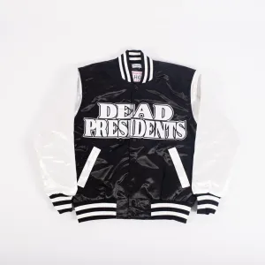 DEAD PRESIDENTS SATIN JACKET BLACK