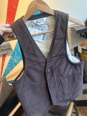 Denim Pony Vests