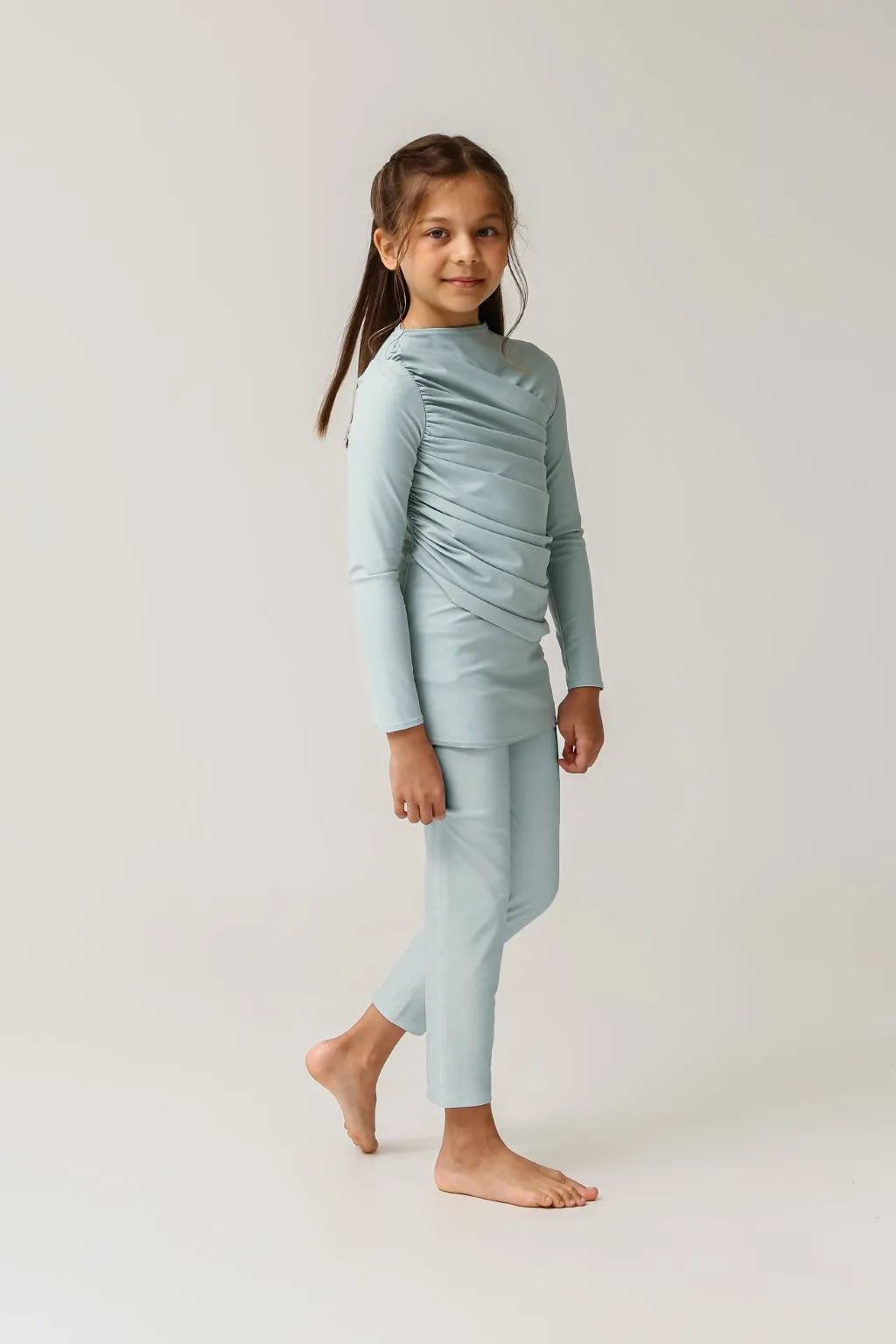 Diana Kids Two Piece Swimwear - Aqua