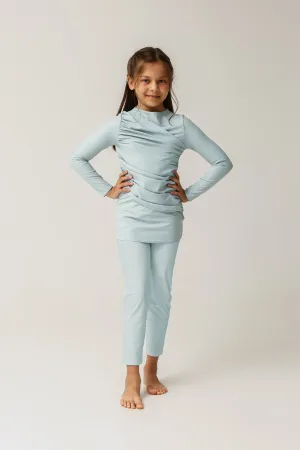 Diana Kids Two Piece Swimwear - Aqua