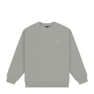 Dime Men Classic Small Logo Crewneck Gravel