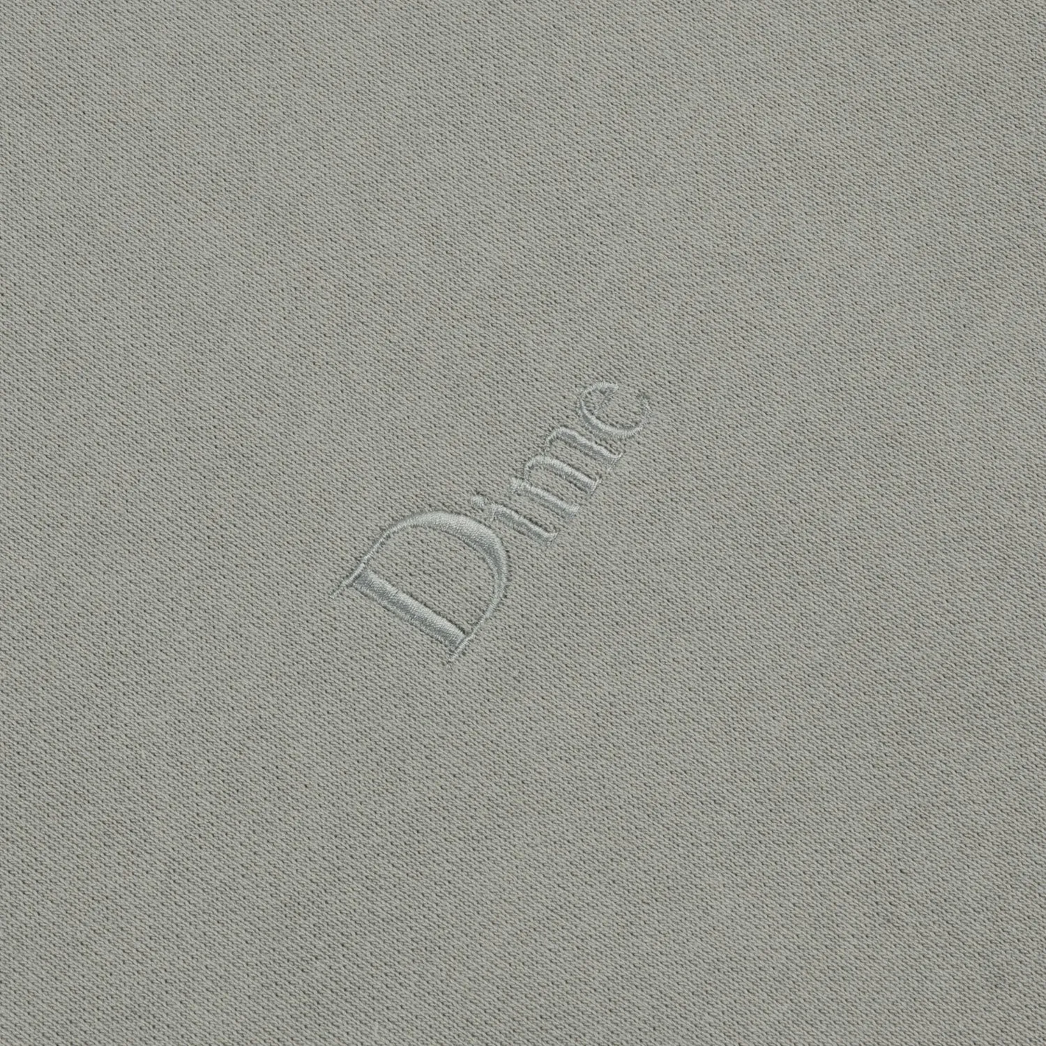 Dime Men Classic Small Logo Crewneck Gravel