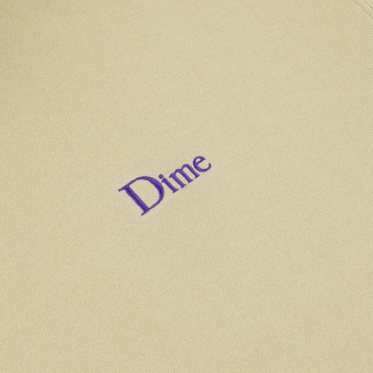 Dime Men Classic Small Logo Crewneck Light Moss