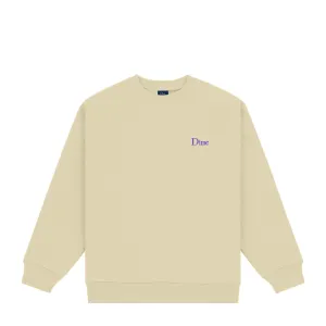 Dime Men Classic Small Logo Crewneck Light Moss
