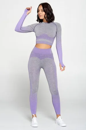 Dipped in Purple Athleisure Set