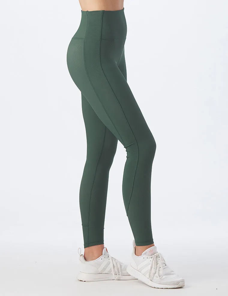 Directional Legging: Forest