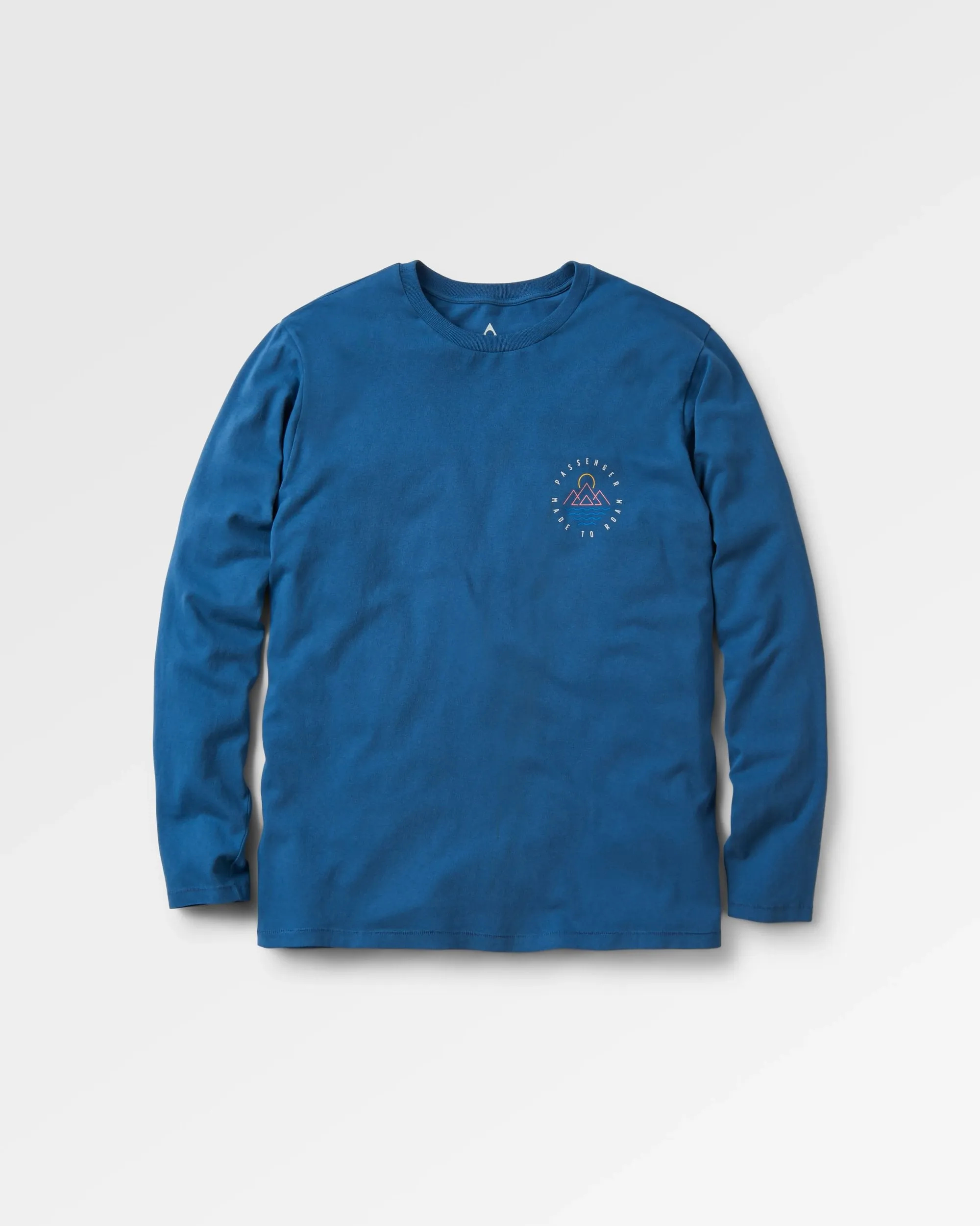 Escapism Recycled LS T-Shirt - Dark Denim