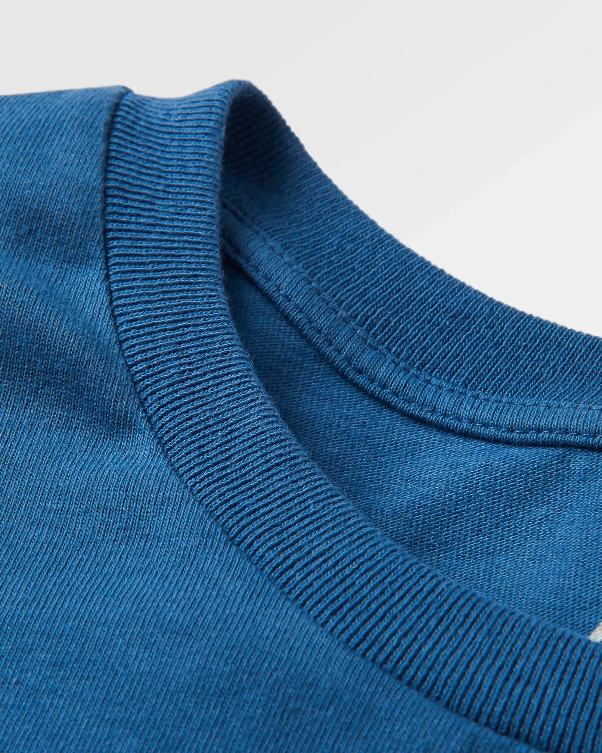 Escapism Recycled LS T-Shirt - Dark Denim