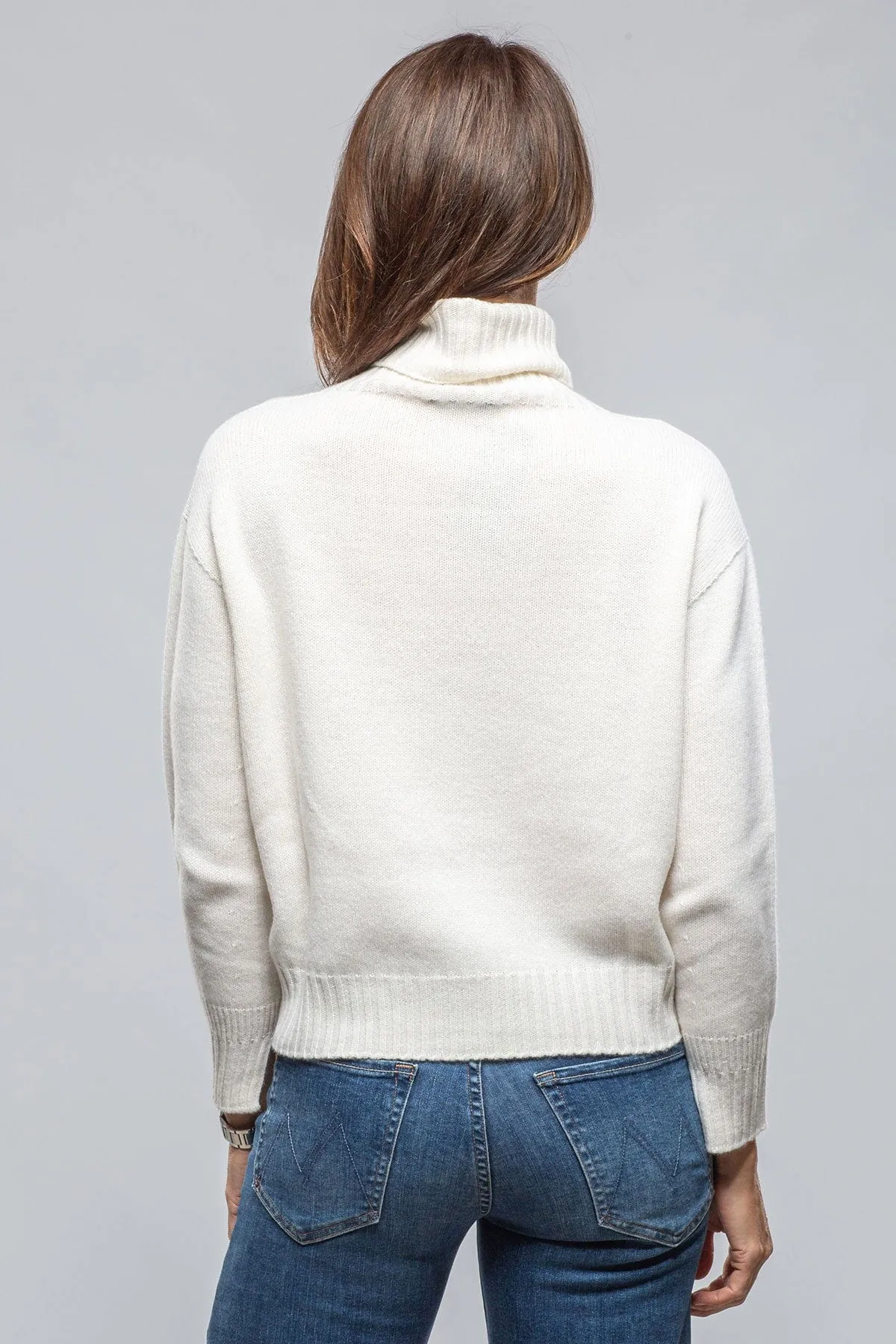 Favi Turtleneck Sweater In Burro