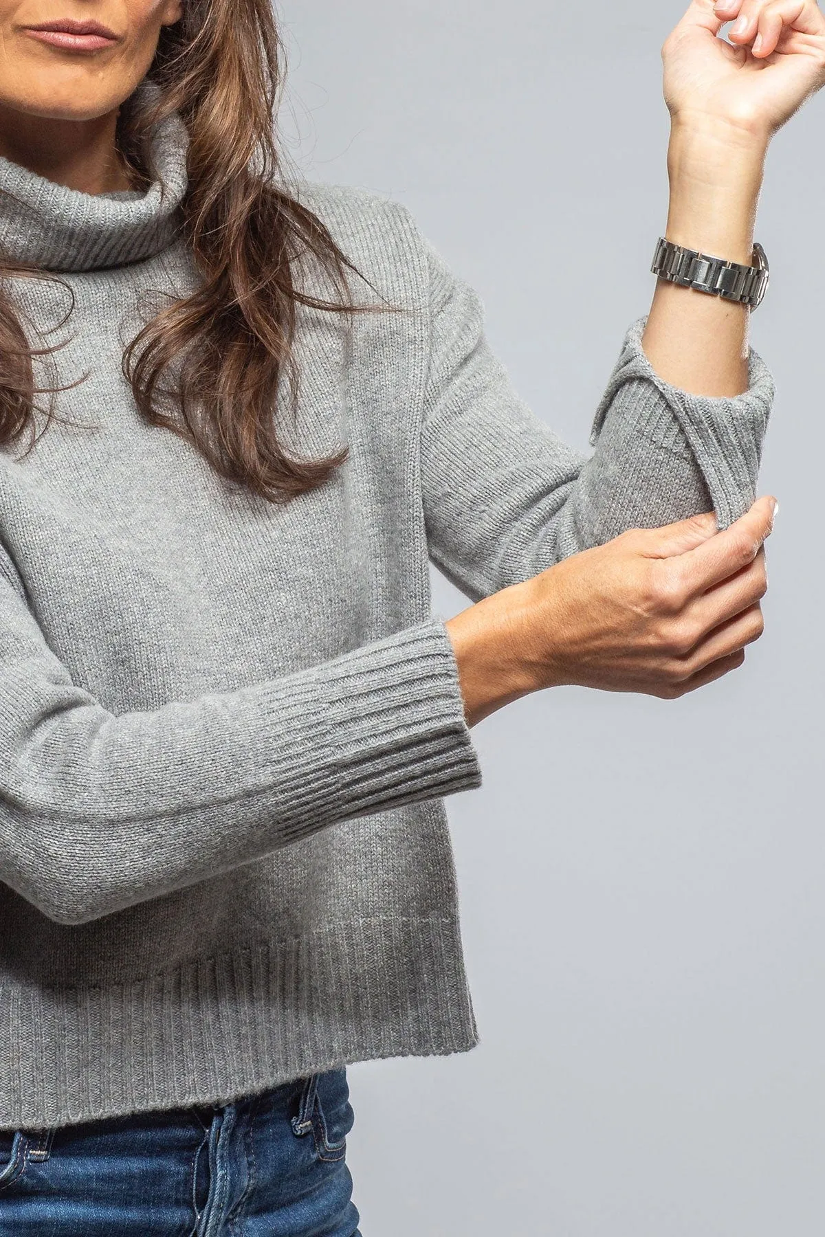 Favi Turtleneck Sweater In Grigio
