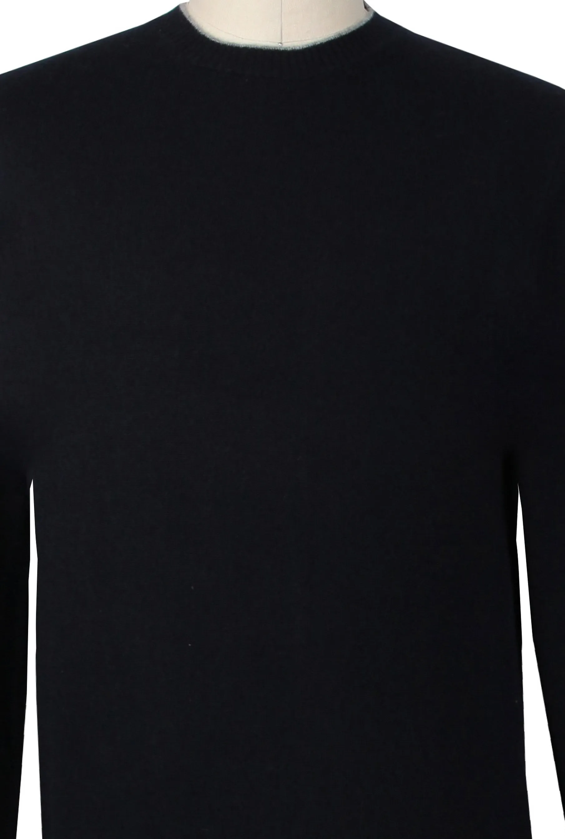Fiori Di Lusso Midnight Navy Blue Crewneck Sweater