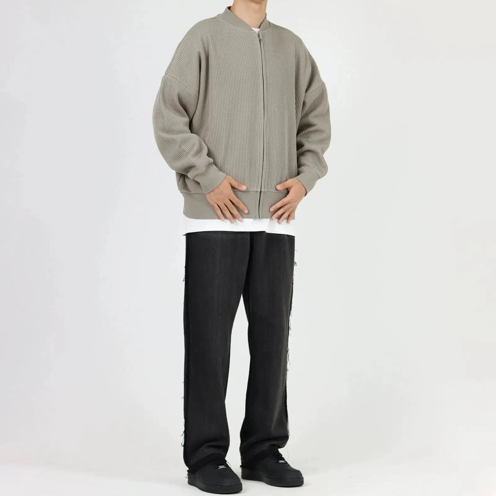 Fleece Baseball Jacket