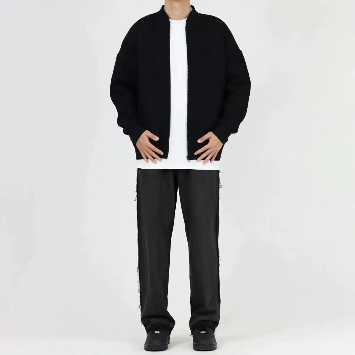 Fleece Baseball Jacket