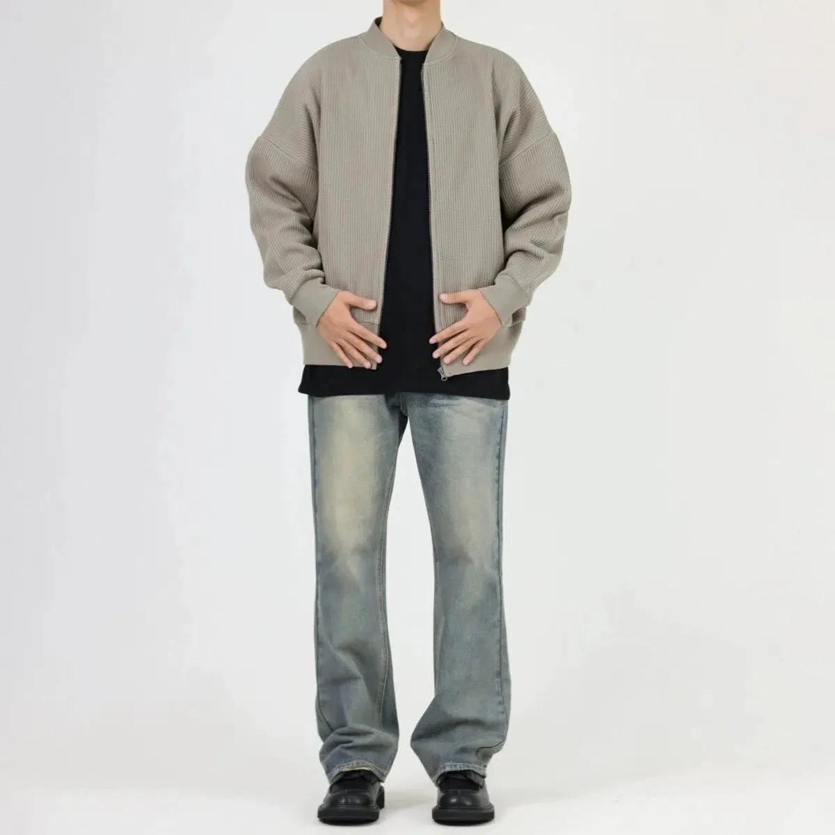 Fleece Baseball Jacket