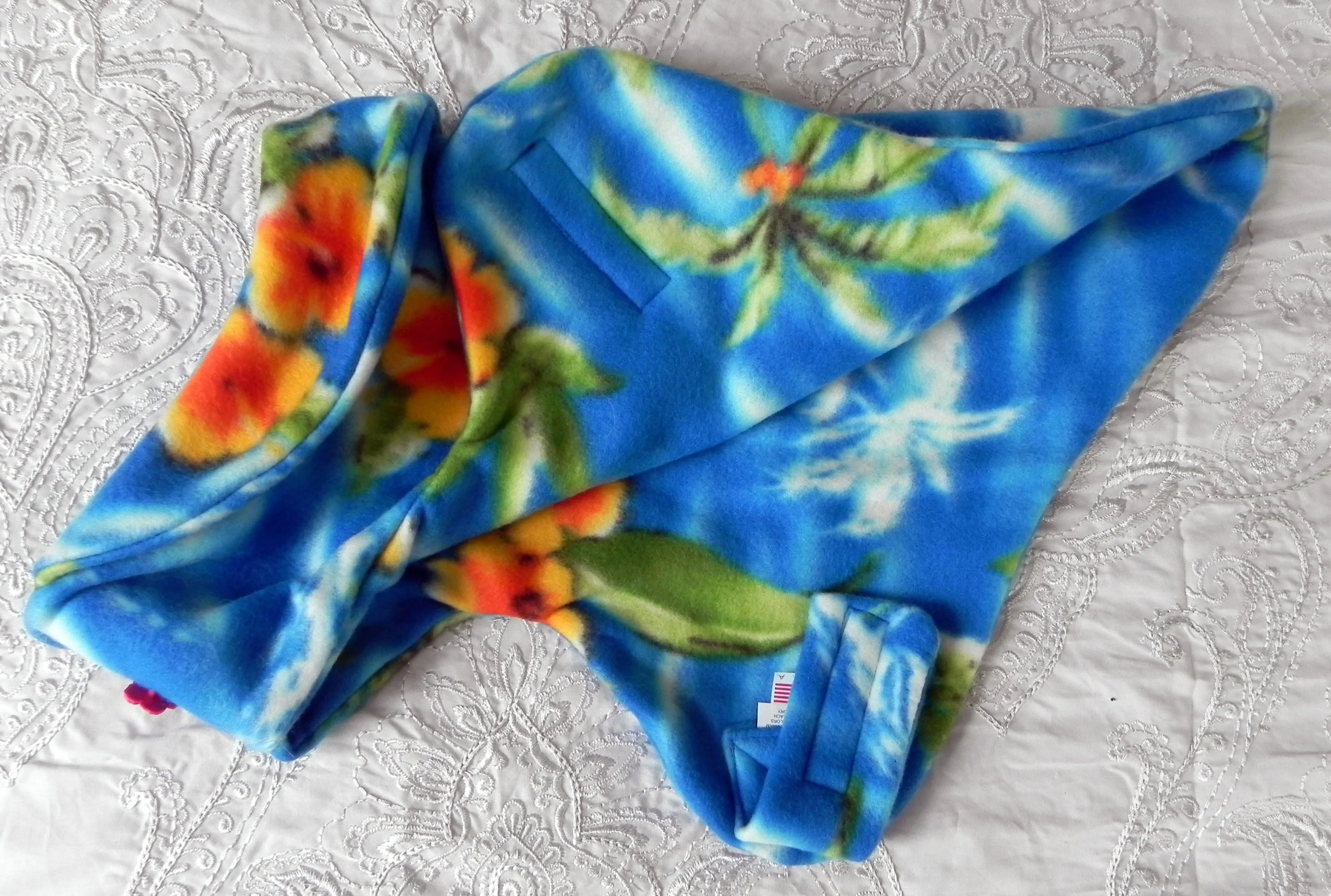 Fleece Jacket: Hawaii Blues