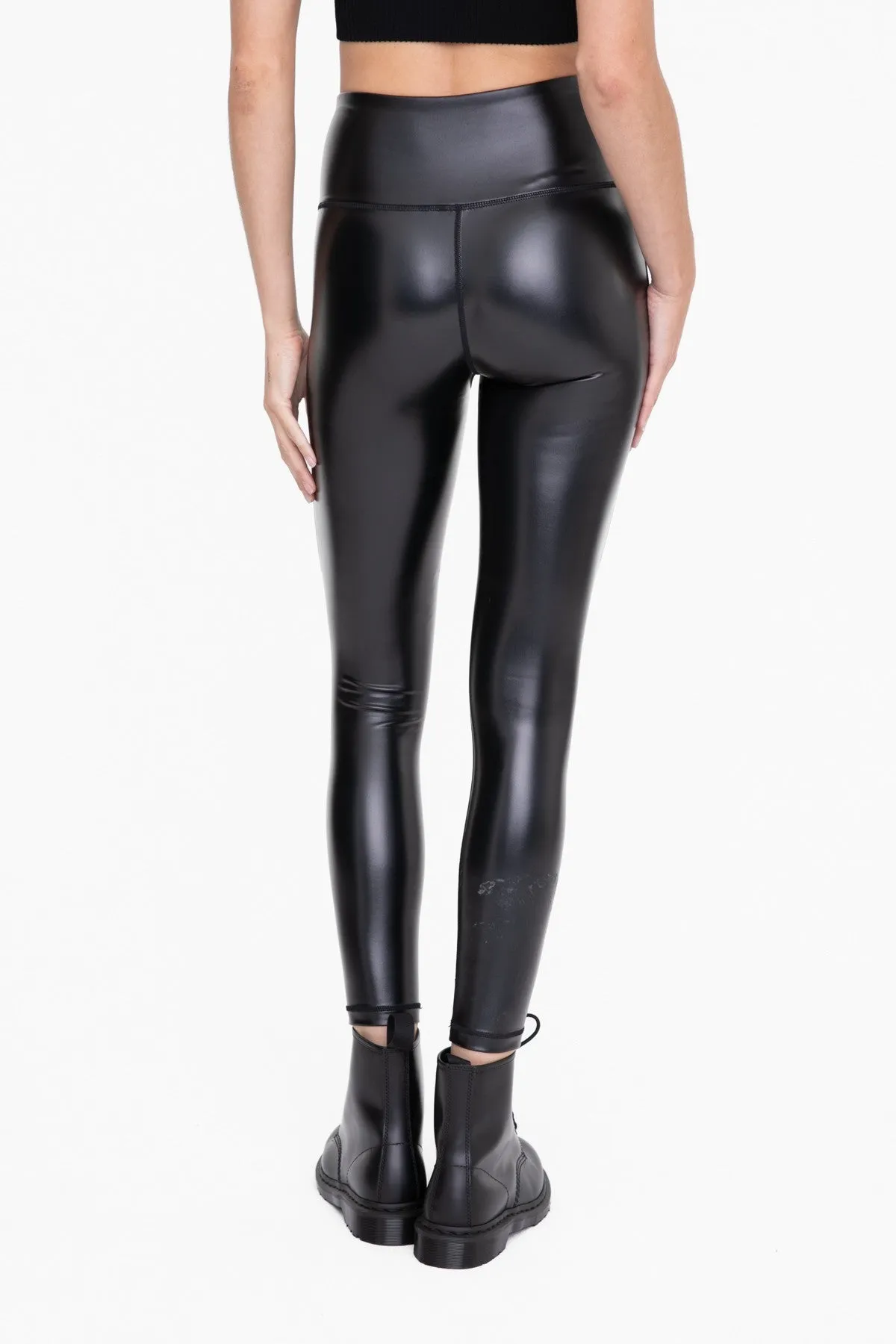 Glossy Liquid Front Pocket Legging