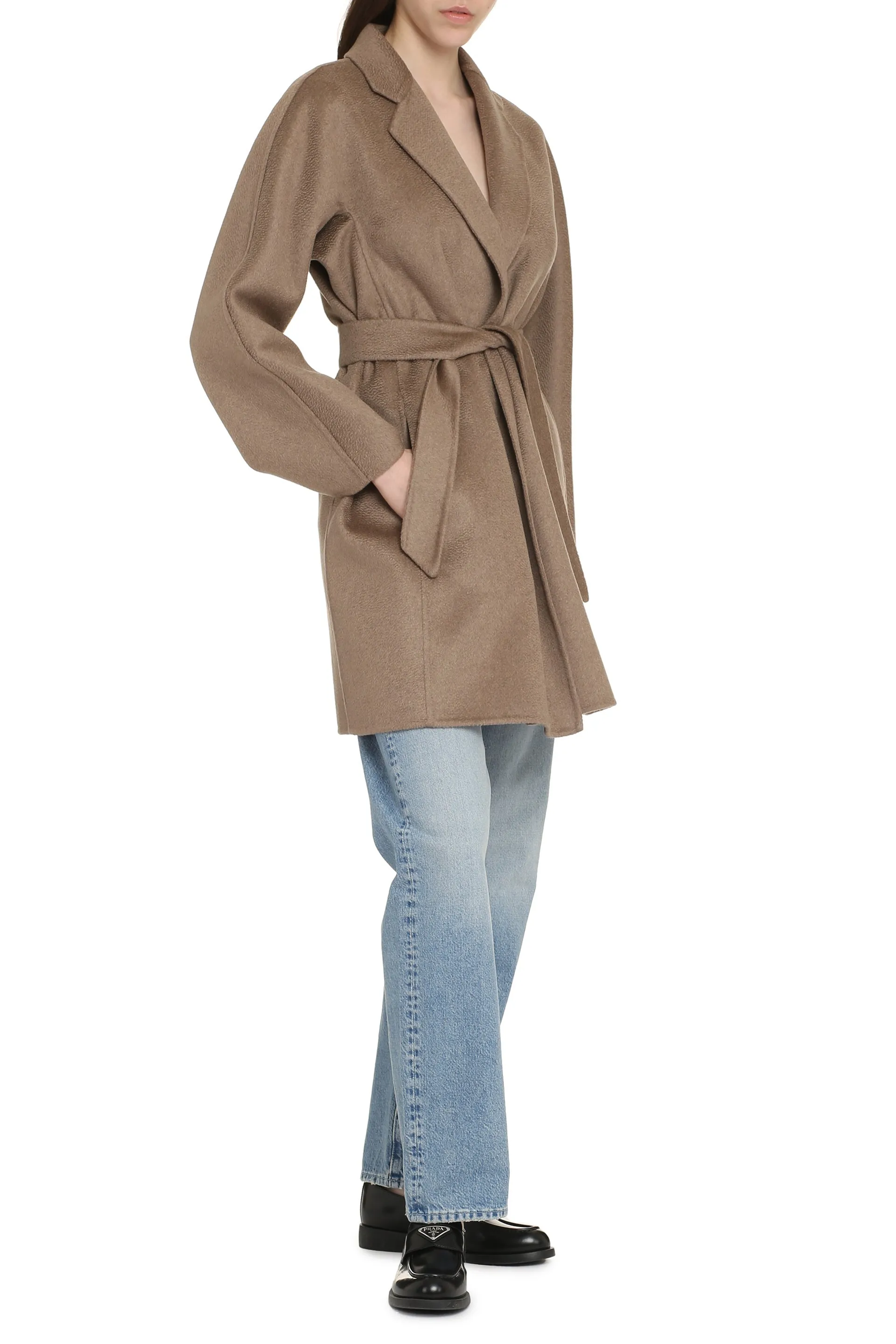 Harold cashmere coat