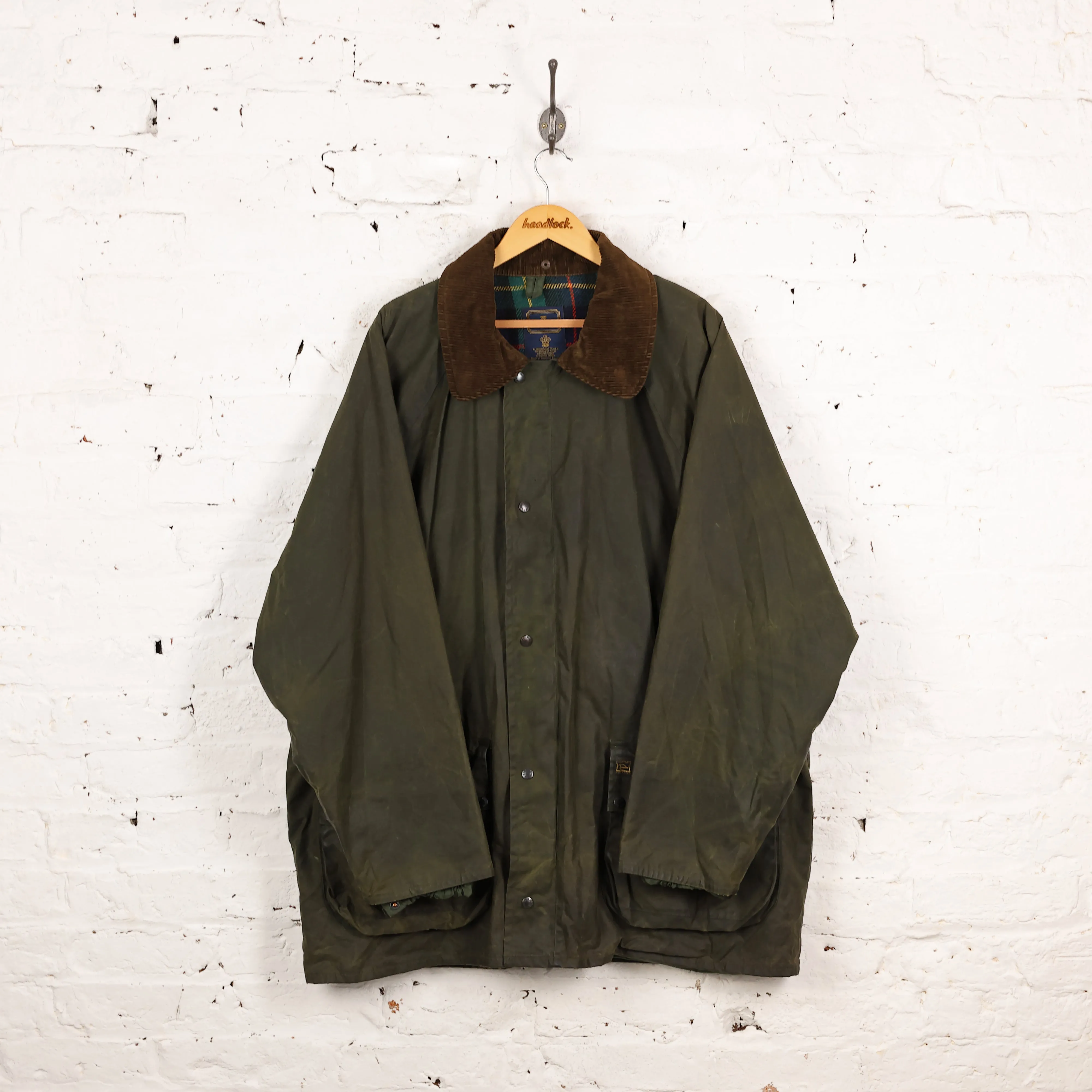 House of Hardy's Wax Jacket - Green - XXL