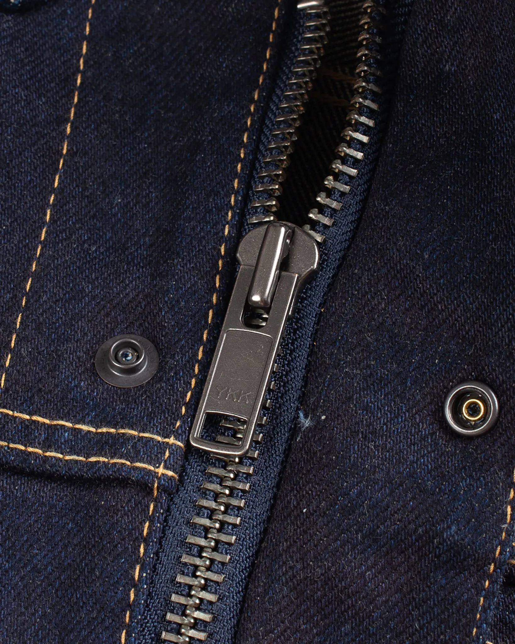 Ignition Works 19oz Stretch Denim Tracker Vest - Indigo