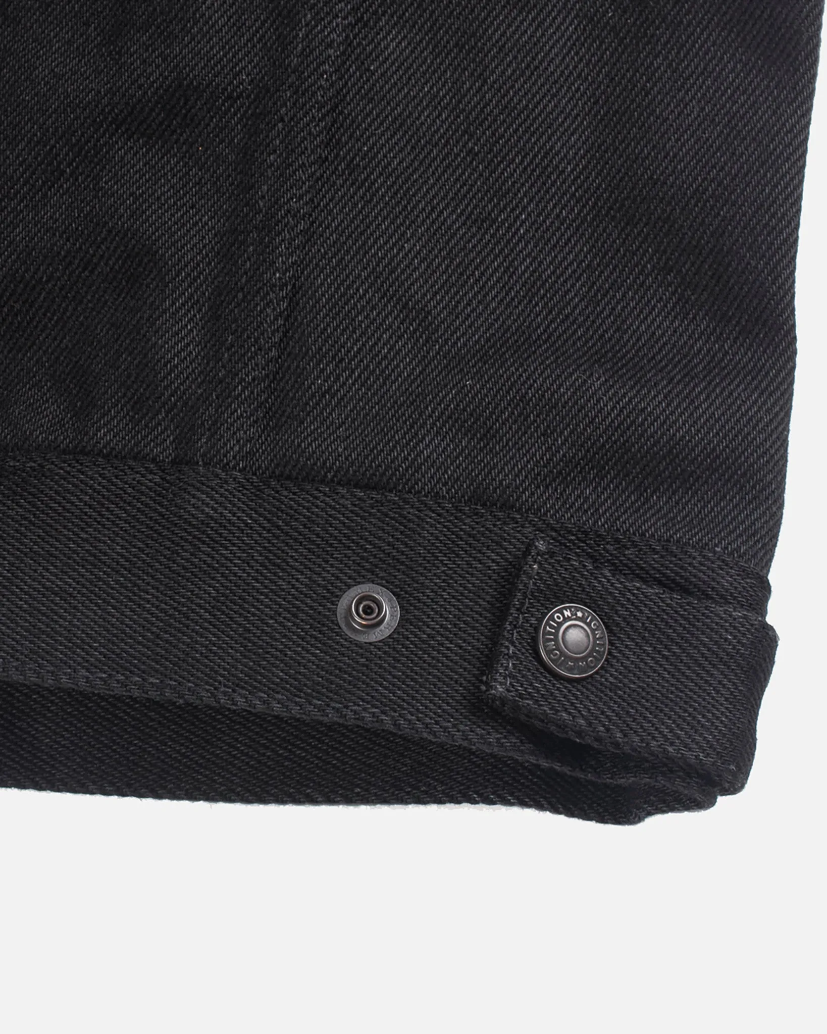 Ignition Works 20oz Denim Tracker Vest - Black