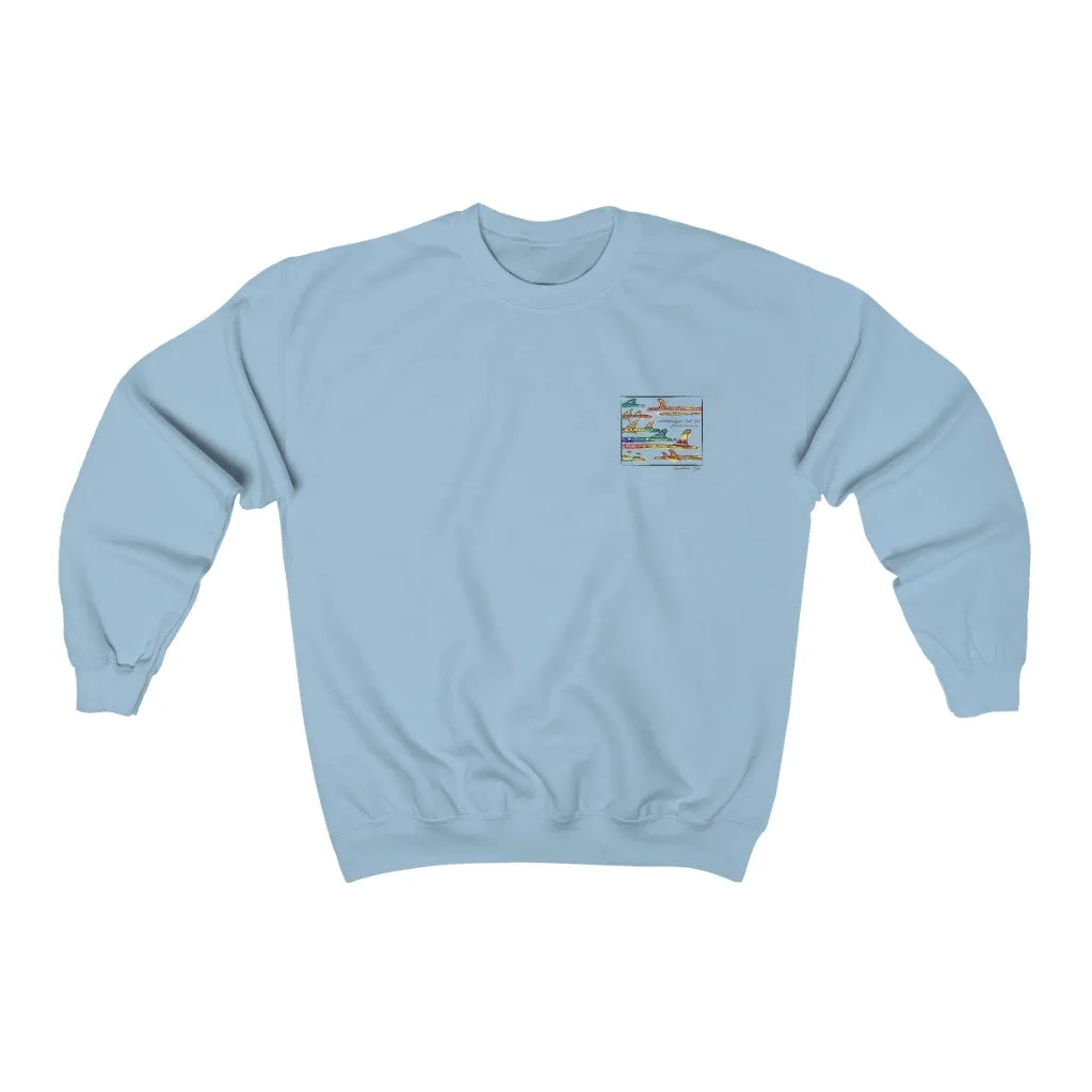 IL Goldfish Kiss Unisex Crewneck Sweatshirt