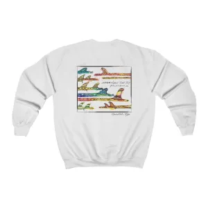 IL Goldfish Kiss Unisex Crewneck Sweatshirt
