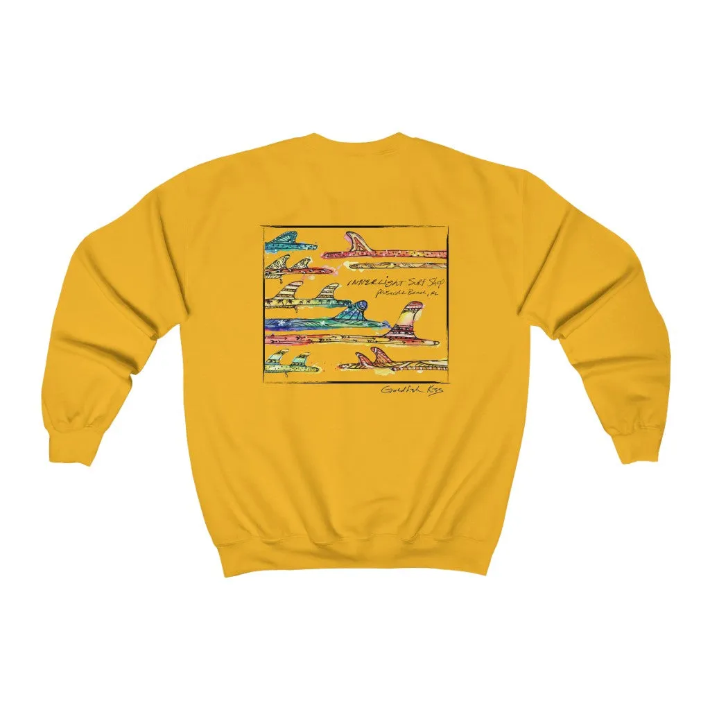 IL Goldfish Kiss Unisex Crewneck Sweatshirt