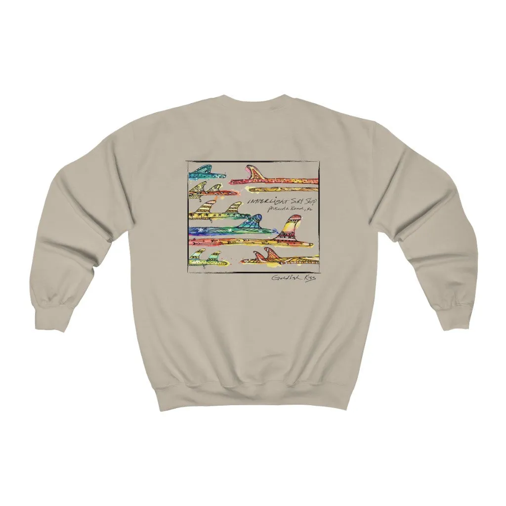 IL Goldfish Kiss Unisex Crewneck Sweatshirt