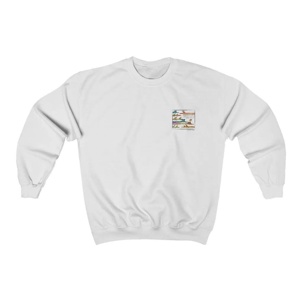 IL Goldfish Kiss Unisex Crewneck Sweatshirt
