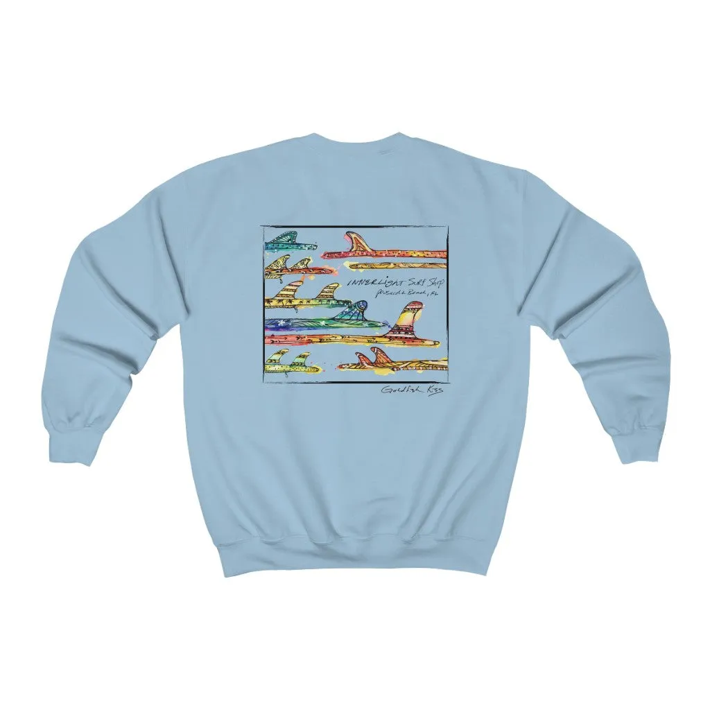 IL Goldfish Kiss Unisex Crewneck Sweatshirt