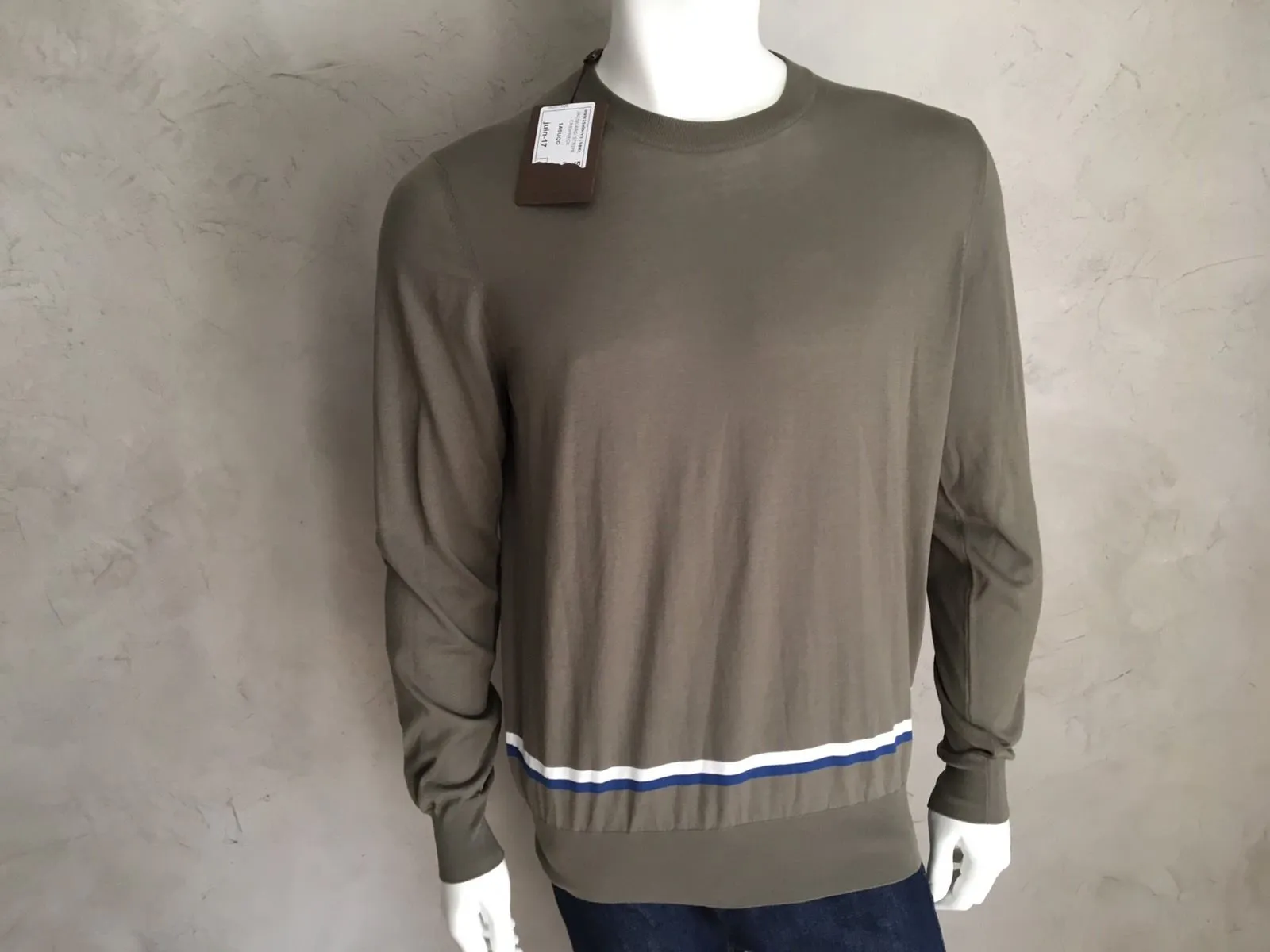 Jacquard Crewneck