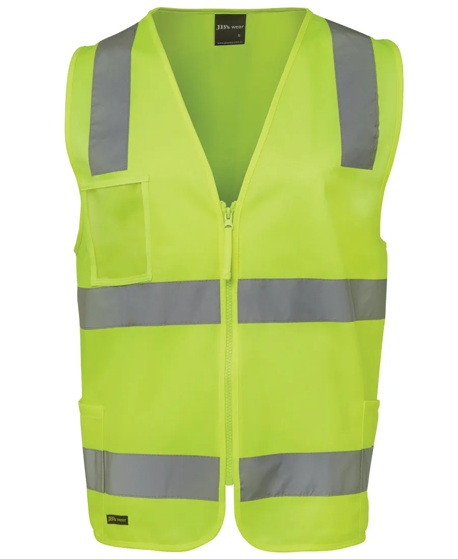 JB's Hi Vis Day & Night Zip Safety Vest